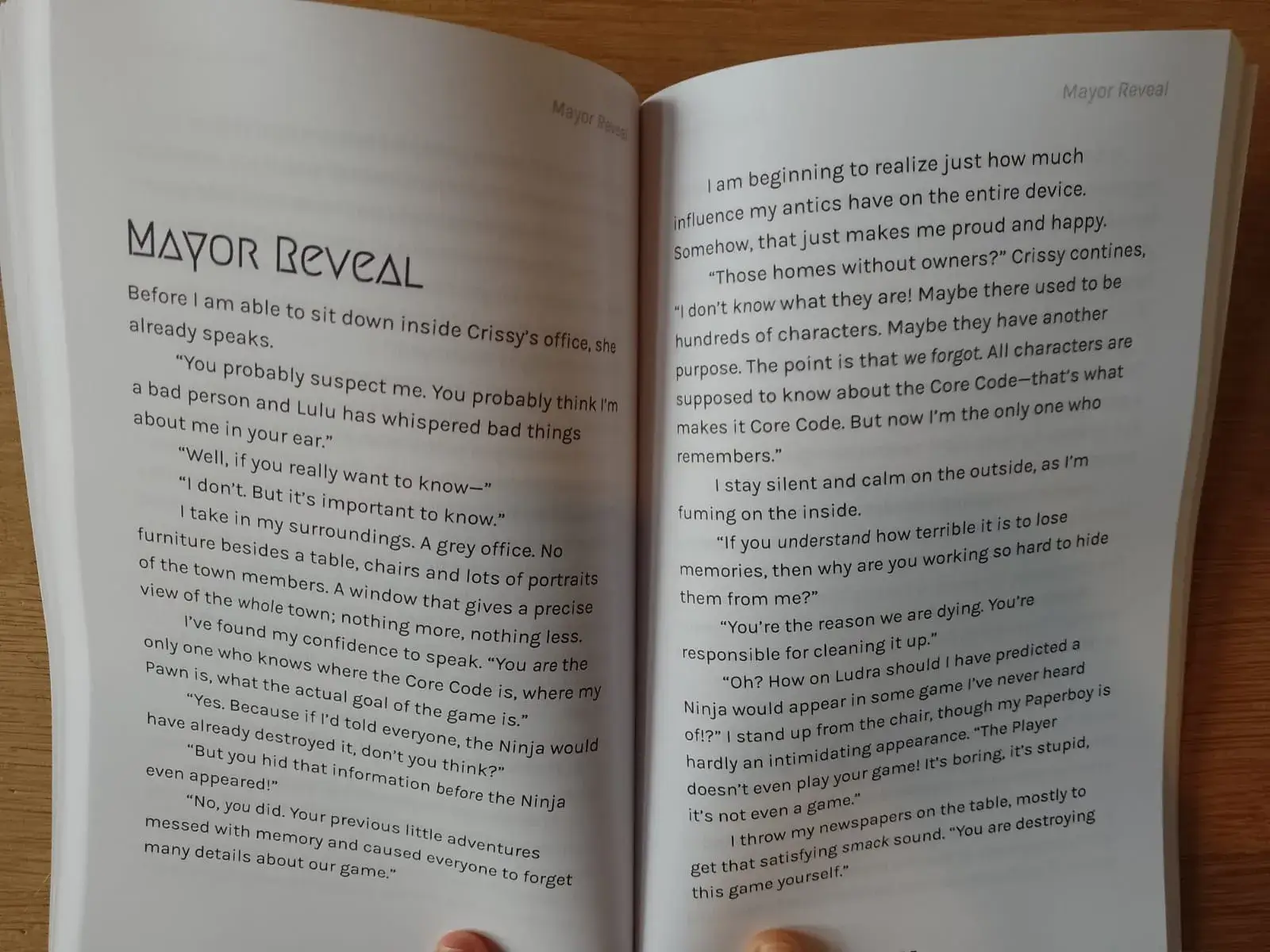 Picture of the print proof from D2D; interior (Wildebyte book #2) Picture of the print proof from D2D; interior (Wildebyte book #2)