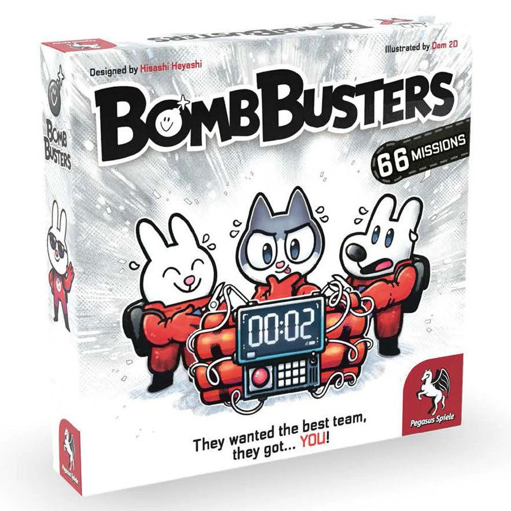 Header / Cover Image for 'Game Review: Bomb Busters'