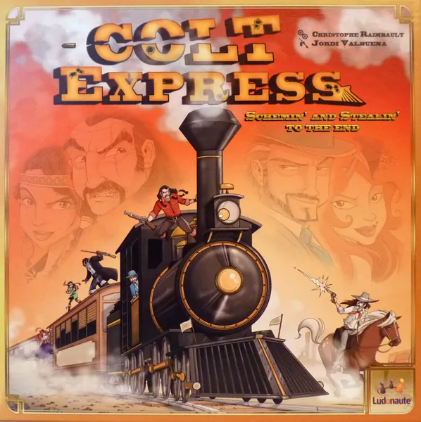 Header / Cover Image for 'Game Review: Colt Express'