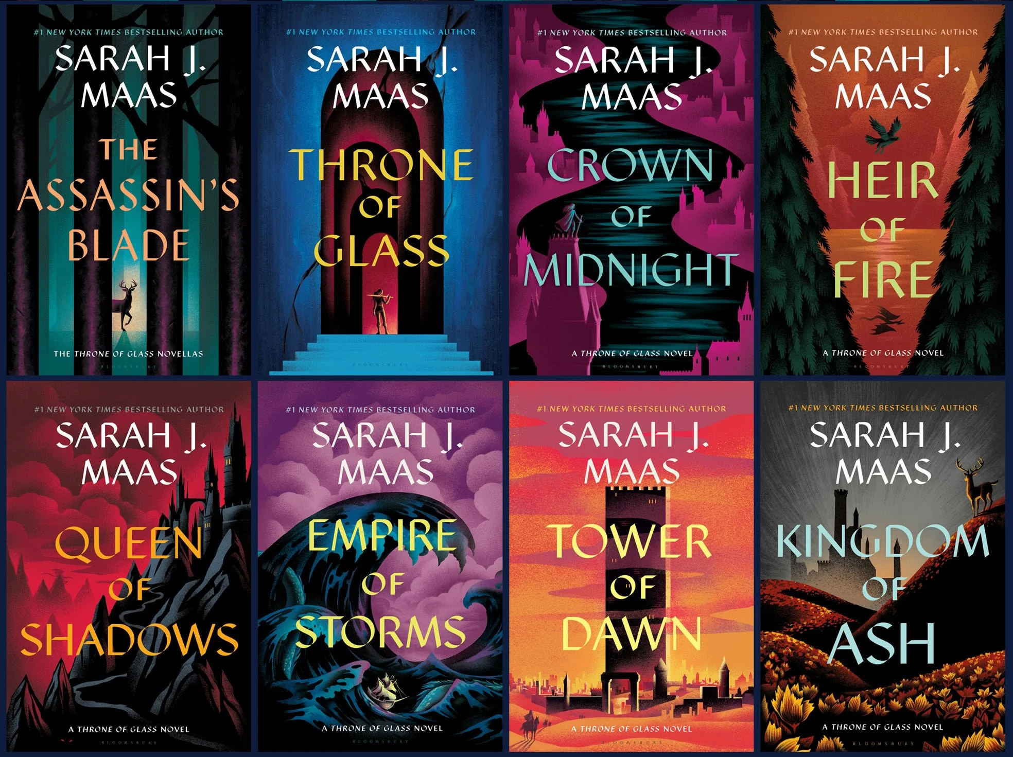 Header / Cover Image for 'Throne of Glass (Book Series Review)'