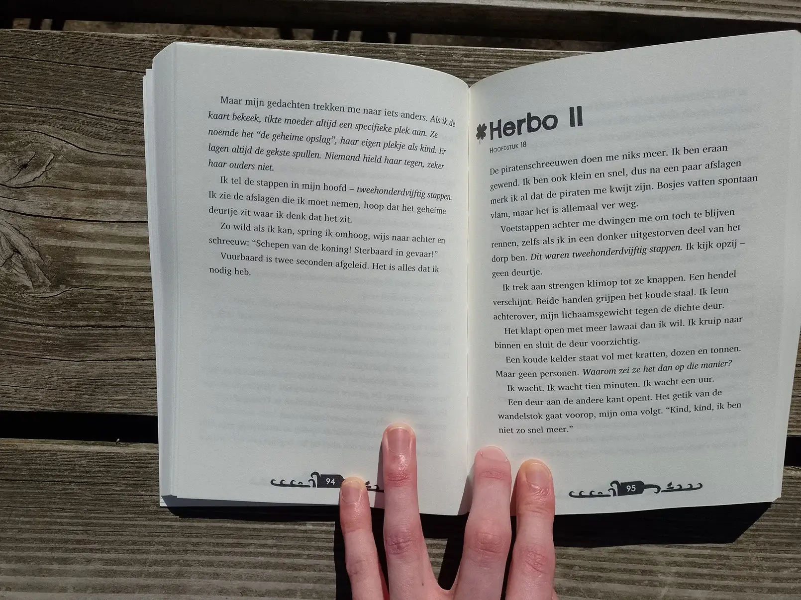 Piraat raadselbaard binnenkant 1