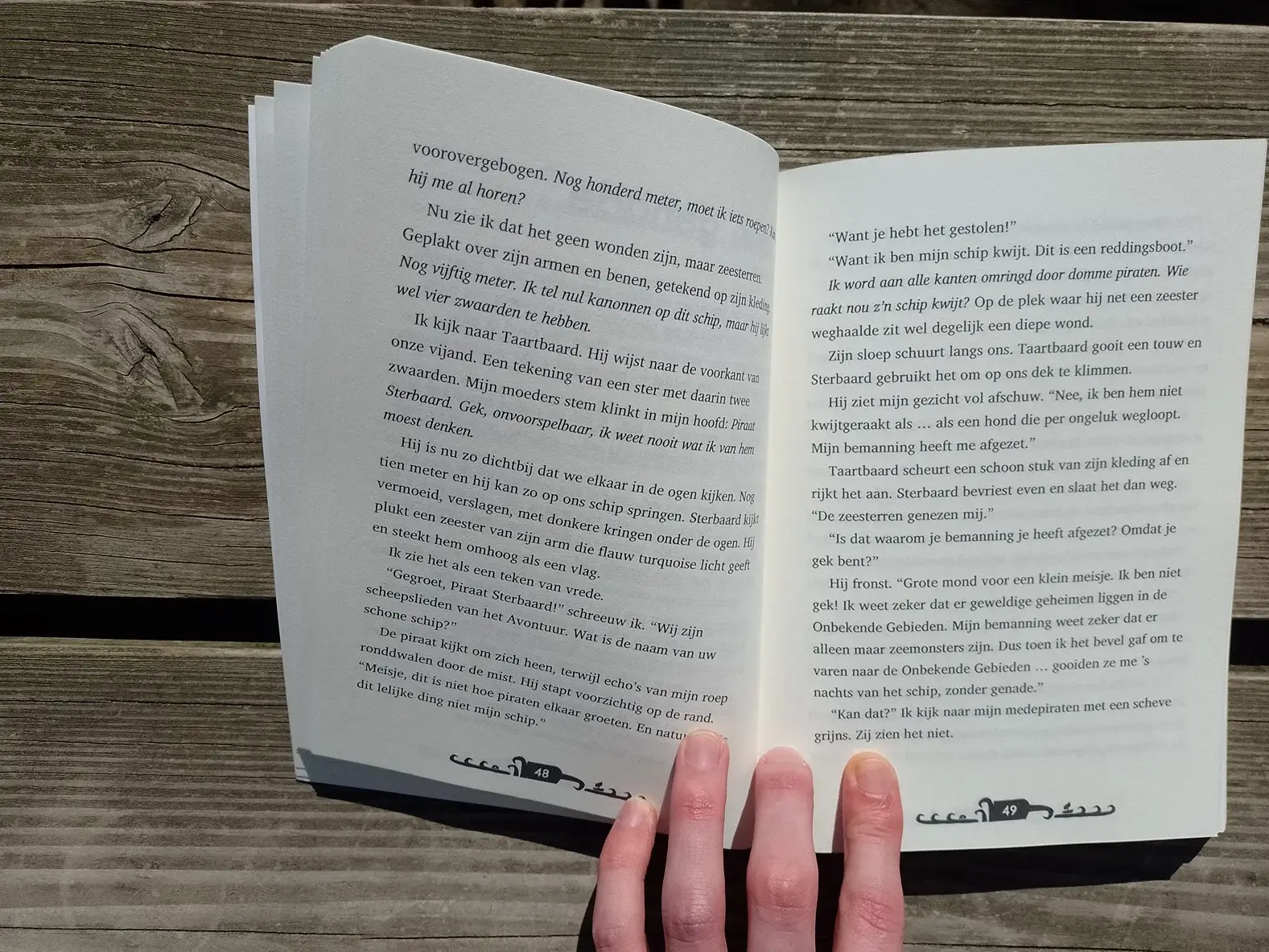 Piraat raadselbaard binnenkant 2