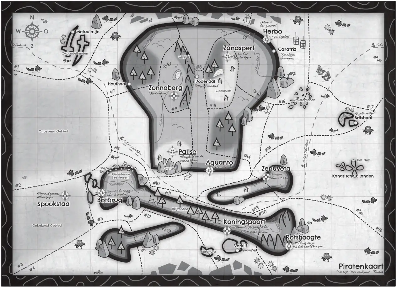 Uploads 2023 03 piraat raadselbaard kaart final zwart wit 1